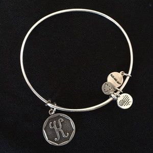 Alex and Ani "K" bracelet